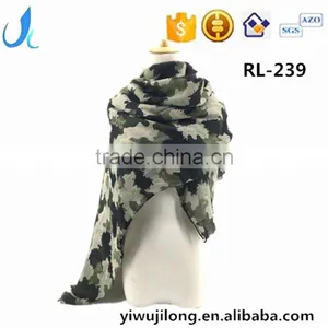 Camouflage Print Cool Design Fashion Shawl Scarf thumbnail-1