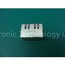 90 Degree Cable Ethernet 2 Port RJ45 8P8C Connector For KRJ-210GYNL Thru Hole thumbnail-1