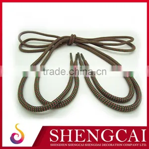 Best Quality Cheap Funny Colour Cheap Round Thick Shoelace thumbnail-1
