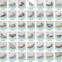 E6000 Glue In Handbag Frames Curved thumbnail-1