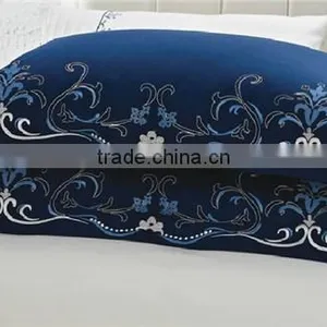 Blue and White Chinese Embroidered Bed Linen Bedding Set thumbnail-3