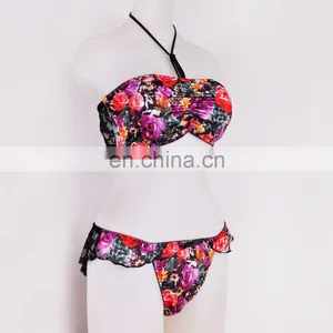 New Underwired Adjustable Adult Sexy Womens Bra And Panty Underwear thumbnail-4