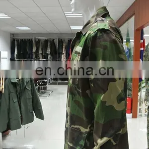 Hot Selling Woodland Camouflage American Military Uniform BDU for Army Uniform thumbnail-4