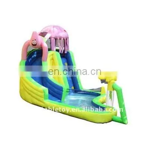 Mini Inflatable Splash Water Slide With Pool, Spray thumbnail-1