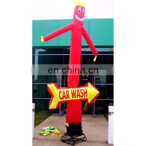 2017 Hot Sale Inflatable Fly Guy Man Dancing Puppet Tube Windy Man Single Leg Sky Dancer thumbnail-4