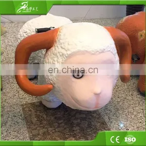 KAWAH 2016 Hot Sale Coin Operated Outdoor Playground Dinosaur Riding Toys thumbnail-5