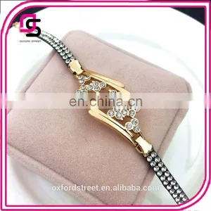 Korean Originality Simple Fresh Artificial Diamond Alloy Bracelet thumbnail-3