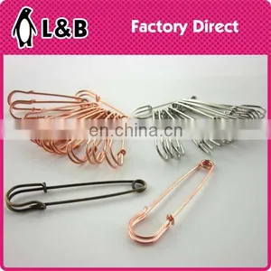 Brooch Accessory Decoration Jewelry Pin Metal Safety Loop Pin thumbnail-1