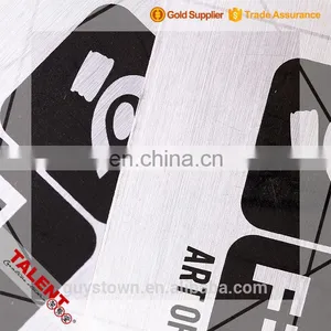 The Private Custom Stainless Steel Wiredrawing Specialty Paper Silk Printing Hangtag thumbnail-4