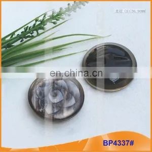 Fancy Coat Button Resin Button BP4337 thumbnail-1