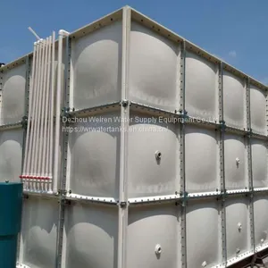 GRP FRP SMC Insulation Sectional Panel Water Tank thumbnail-4