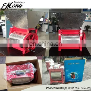 High Efficiency Manual Coffee Bean Pulper /Cacao Bean Shelling Machine/coffee Bean Peeling Machine thumbnail-1
