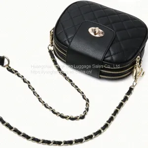 Europe and the United States High-end Leather Shoulder Diagonal Cross-chain Women's Bag thumbnail-4