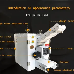 Auto High-speed Samosa Skin Maker Machine Roit Machine thumbnail-1