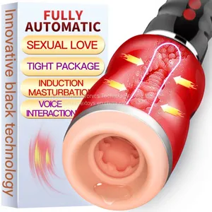 2020 Chinese Producer Hot Selling Adult Toys Masturbation Cup With Strong Vibration for Man thumbnail-4