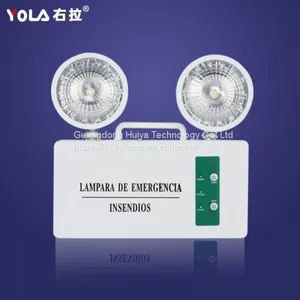 China Wholesale LED Light Emergency Lighting Two Head Emergency Light thumbnail-4