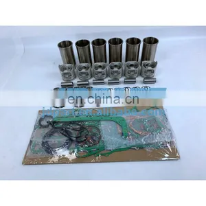 6DB10 Cylinder Liner Kit With Full Gasket Set Piston Rings Liner For Mitsubishi thumbnail-2