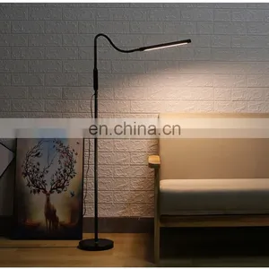 Factory Wholesale Office Hotel Floor Lamp Iron Metal Modern Unique Tripod Led Floor Lamp thumbnail-6