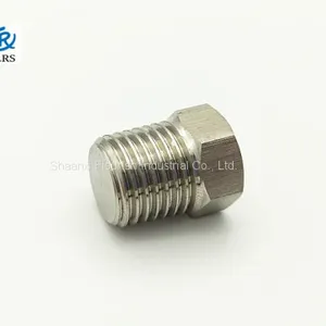ASME B16.11 Hexagon Head NPT/BSPT A182 F316/316L Threaded Plug/pipe Fitting thumbnail-2