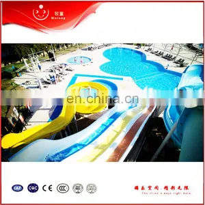 High Quality Pretty Cheap Price Plastic Pool Water Slide thumbnail-5