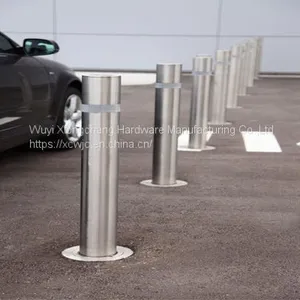 Retractable Stainless Steel Bollard thumbnail-1