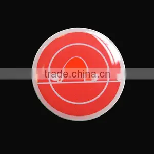 Red Sun Domed Nameplate thumbnail-1