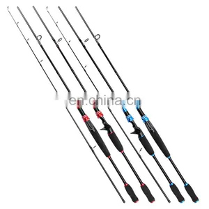 2 Sections 1.83m 2.1m 2.4m Best Value Carbon Fiber Fishing Rod Spinning Casting Lure Fishing Rod thumbnail-2