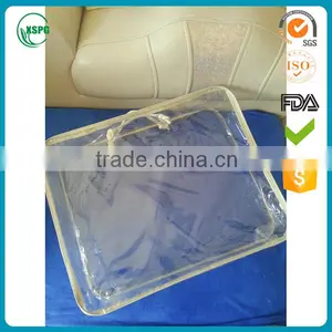 Custom Wholesale Transparent Pvc Quilt Packaging Bags for Bedding thumbnail-1