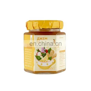 High Quality Invigorating Lemon and Natural Ginger and Honey Granules Jam Confiture Premium Fruit Jam thumbnail-1