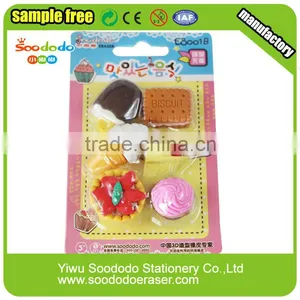 Promotional 3D Cook Eraser Gifts For Kids thumbnail-1