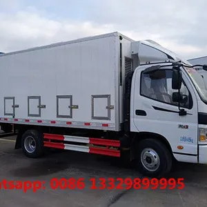 Customized FOTON AUMARK 4*2 RHD Cummins Engine 30,000 Day Old Chicks Broilers Transported Truck for Sale thumbnail-3