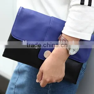 Western Fashion Color Blocking Clutch Bag Women Messager Bags Envelope Clutch Bag for Women thumbnail-5
