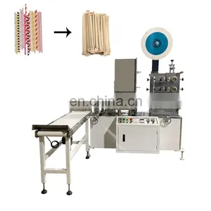 Paper Straw Counting Machine Straw Pipe Making Machine Wheat Straw Pulp Plate Making Machine thumbnail-1