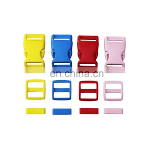 Fashion High Quality Colored Adjustable Buckle Plastic Side Release Buckle For Dog Collar And Harness thumbnail-1