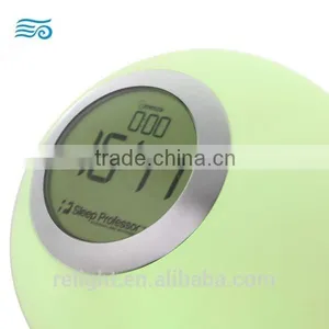 Color Changing LED Night Light With Clock Display Stand and Alarm Clock Function for Baby, Kids thumbnail-4