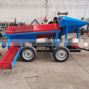 Small Rock Sand Gold Separator Machine Mining Trommmel Screen thumbnail-5