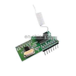 433RF Receiving Module 4-channel High-level Signal Learning Decoding Receiving Circuit Board thumbnail-5