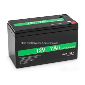 LiFePO4 12V 12.8V 6Ah 7Ah 10Ah 12Ah 4S3P 26650 26700 LiFePO4 Deep Cycle Battery for UPS thumbnail-1