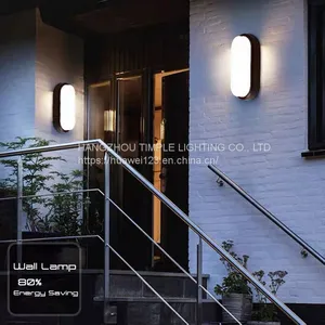 Hot Sales LED Circular Oval Indoor Waterproof Bathroom Ceiling Light Aisle Household High Light Damp Mositure-proof Lamp thumbnail-2