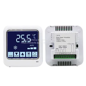 Hotowell Ec Fan Motor FCU Controller Digital Room Thermostat for Fan Coil Unit thumbnail-1