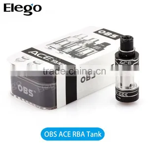 2016 New Ecigarette Ceramic Coil OBS ACE RBA Tank Side Filling OBS ACE in Stock thumbnail-5