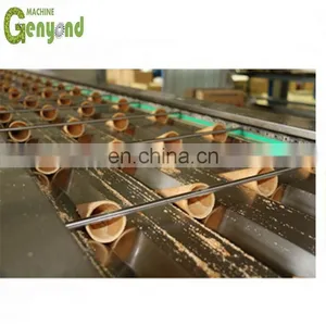 China Shanghai Factory Small Capacity Ice Cream Waffle Wafer Cone Maker Plant Making Processing Machine Production Line thumbnail-5