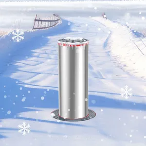 UPARK Stainless Steel Pop Up Access Control Customized Retractable Barrier Defensive Automatic E Bollard thumbnail-1