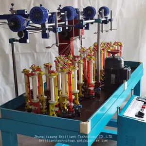 High Speed Round and Flat Rope Braiding Machine thumbnail-3