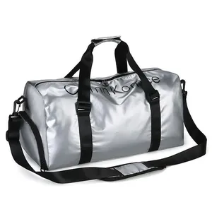 Leisure Outdoor Sports Fitness Bag Simple Style Multi-Functional Dry and Wet Separation Travel Bag thumbnail-1