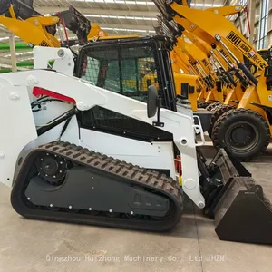 HZM Tracked Compact Skid Steer Loader for Sale Powerful and Durable Diesel Engine thumbnail-3