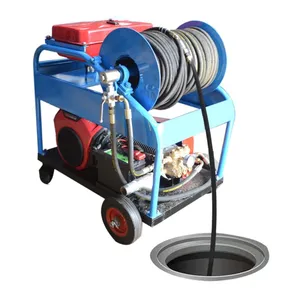 RELIABLE 200bar High Pressure Sewer Pipe Cleaner Diesel Powered 70Lmin for Drainage New Condition thumbnail-3