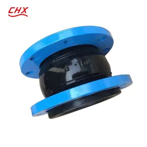 Universal Joints Single Sphere Carbon Steel Flexible Rubber Epdm Joint Expantion Reduction Joint thumbnail-1