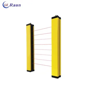 LERAUN 30x30mm Universal Through-Beam Safety Light Curtain, 1500mm Guarding Height, IP67 Rating thumbnail-3