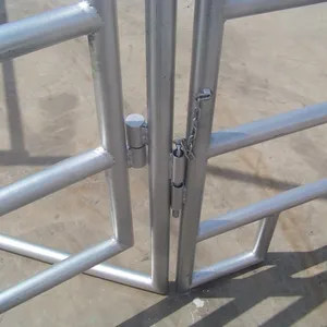 6 ft Powder Coated Livestock Cattle Corral Panels Cattle Yard Panels Australia thumbnail-5